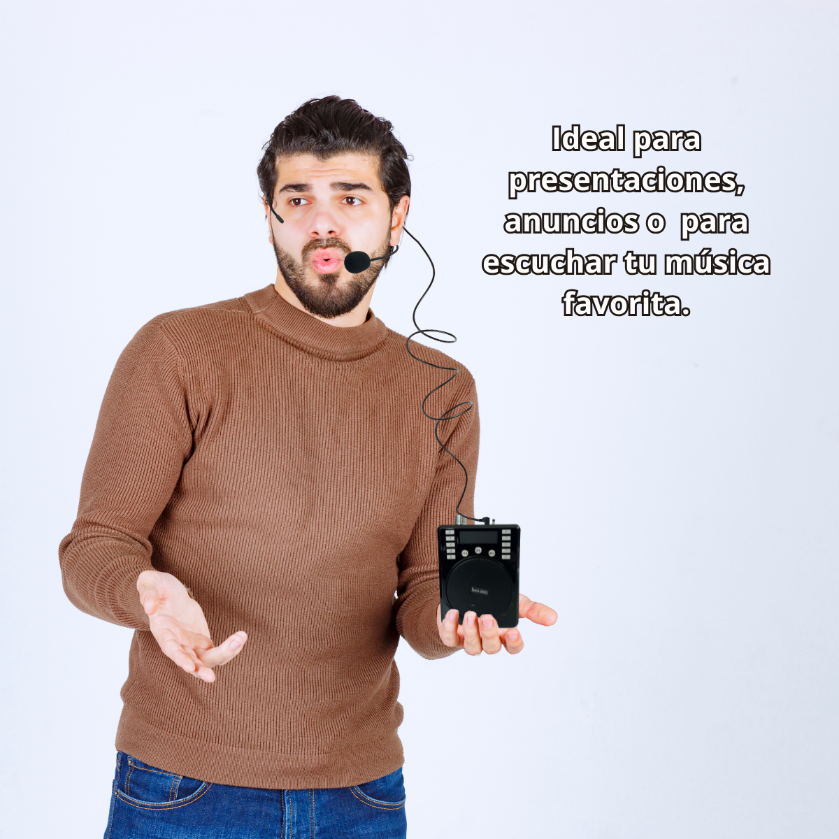 Bocina Bluetooth Megáfono WKS-558D