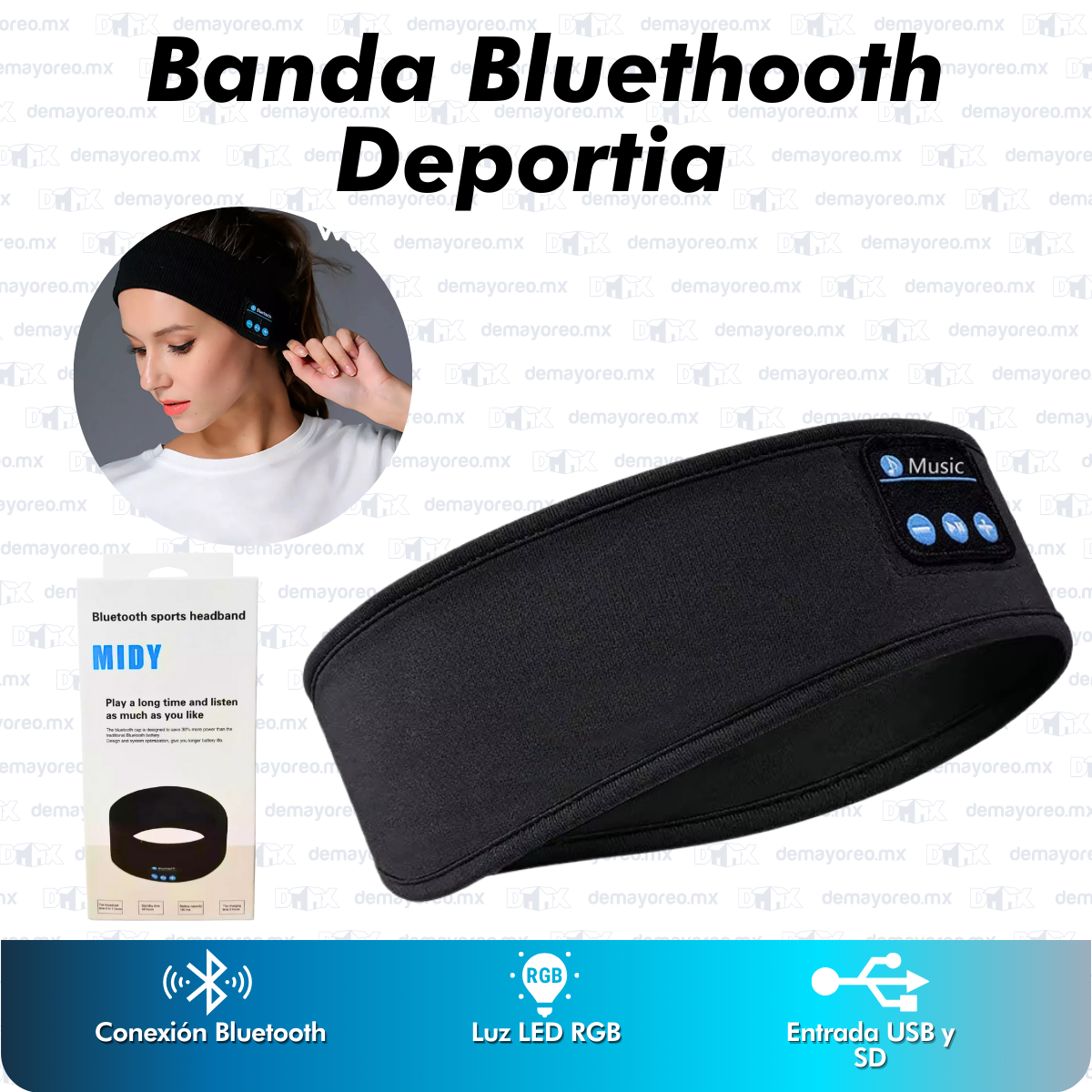 Banda Bluetooth Deportiva MR-855