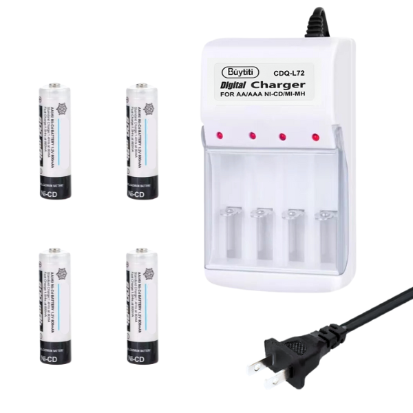 Cargador de Baterías con Pilas AA CDQ-L72