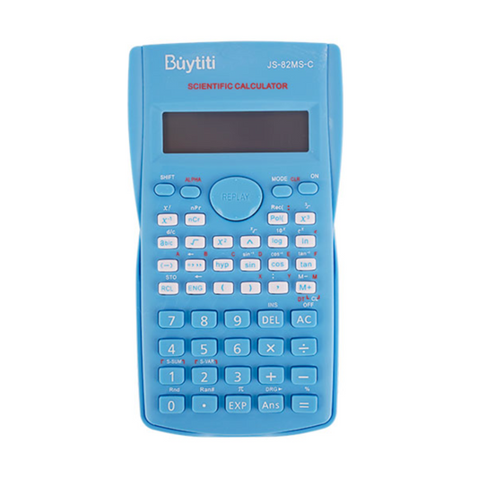 Calculadora CientĂfica de 12 DĂgitos con Funda JS-82MS-C