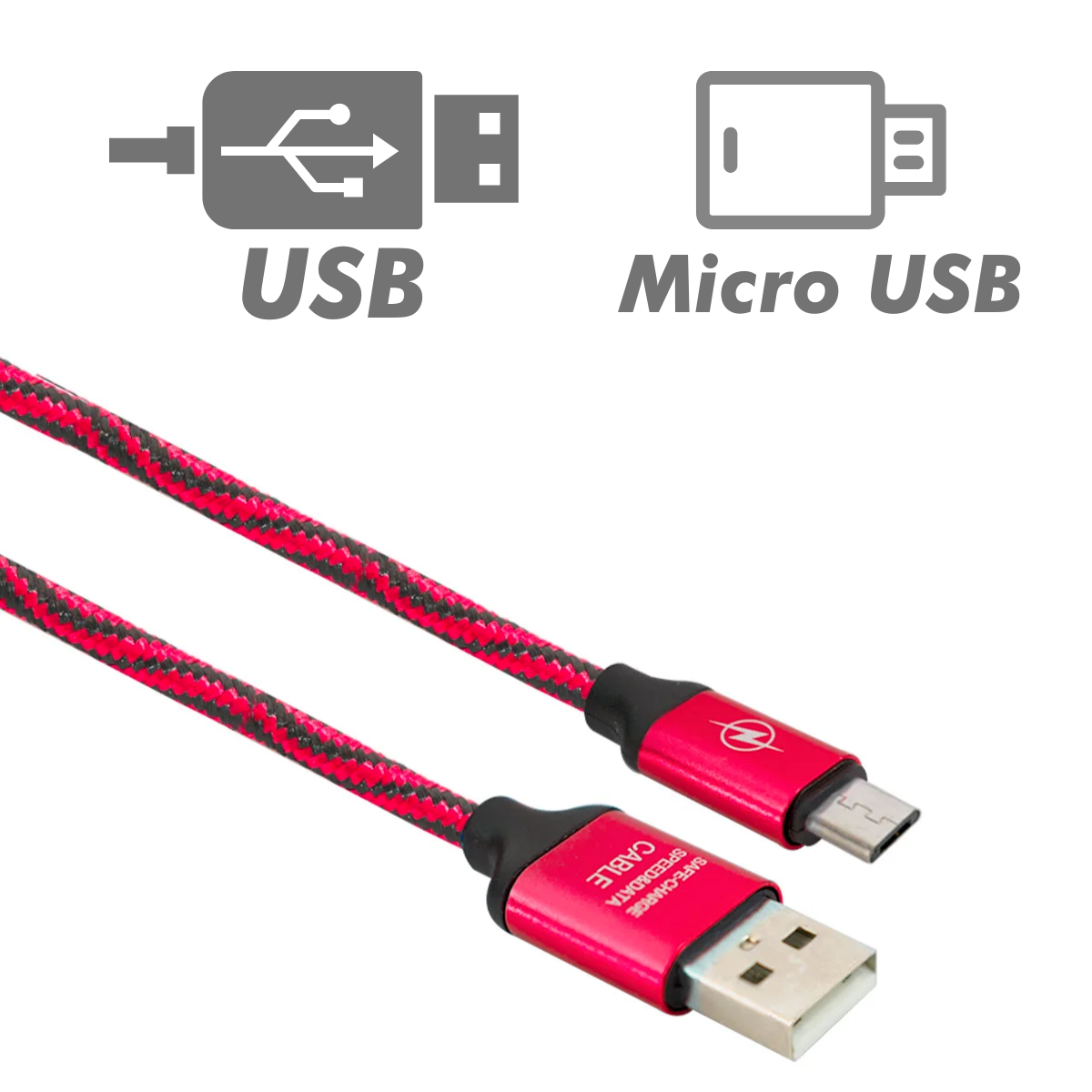 Cable USB a Micro USB 1m XH-V8-1653