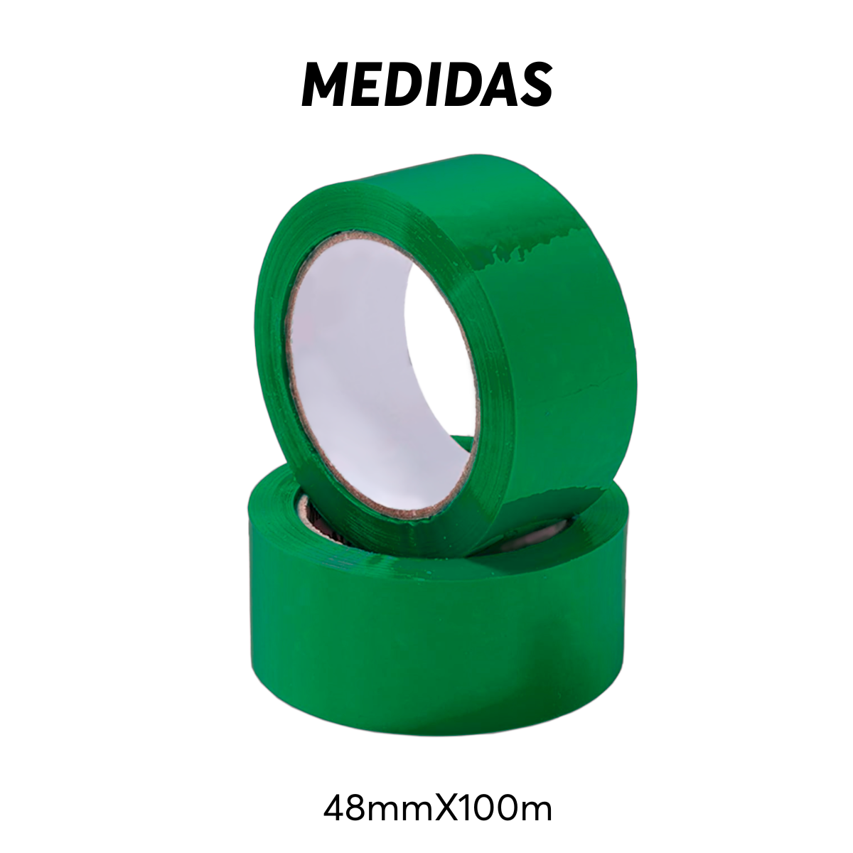 Cinta Adhesiva Verde