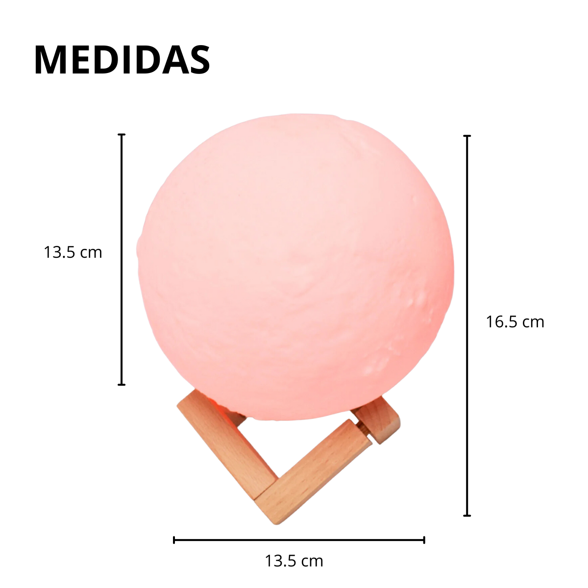 Lámpara de Luna AZMQ020