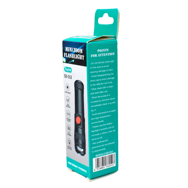 Linterna táctica mini Ultra Resistente SD-553