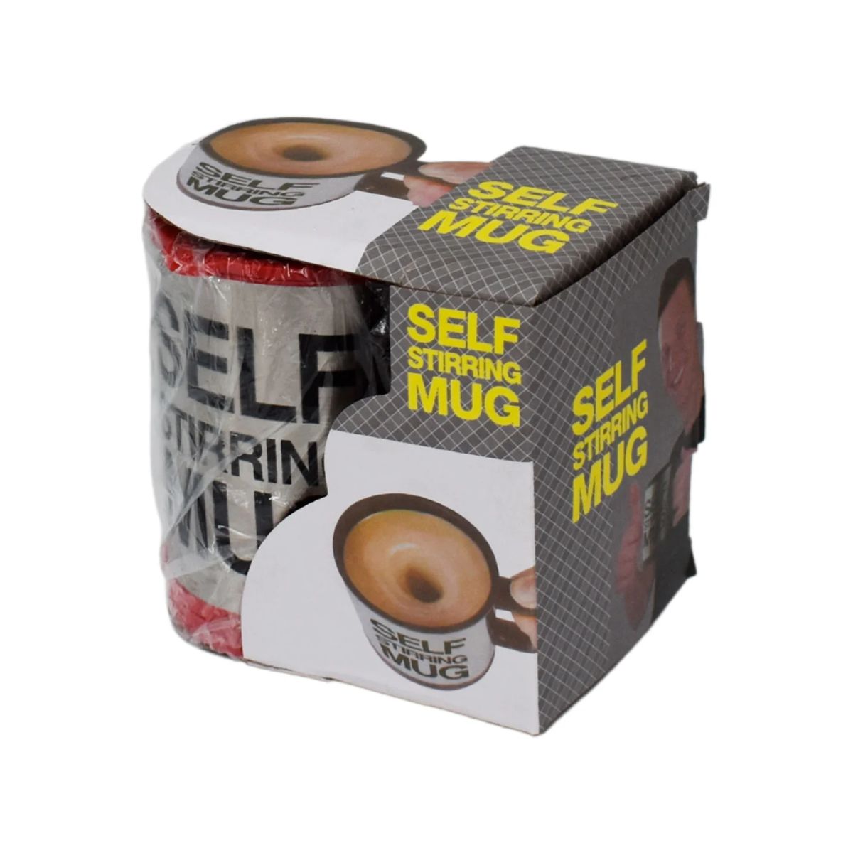 Taza Acero Inoxidable 400 ml Mezcladora Automática