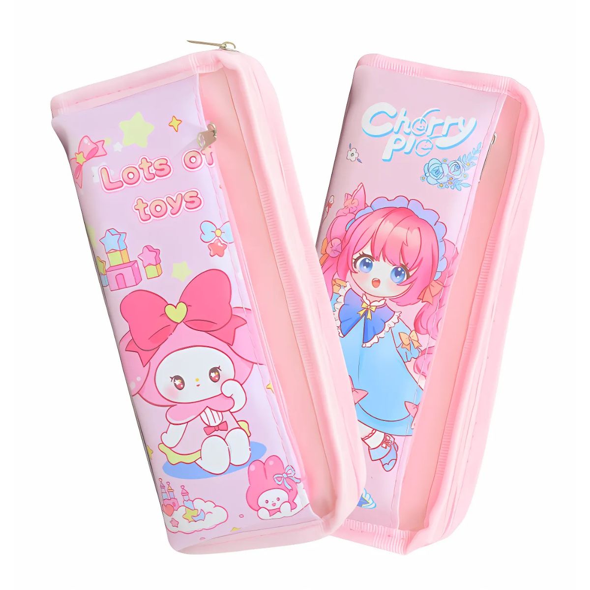 Estuchera con Diseño Kawaii Niña SN-302BH