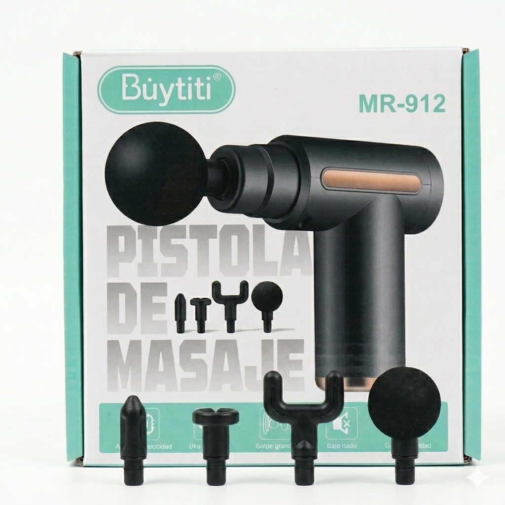 Pistola de Masaje con 6 Velocidades MR-912