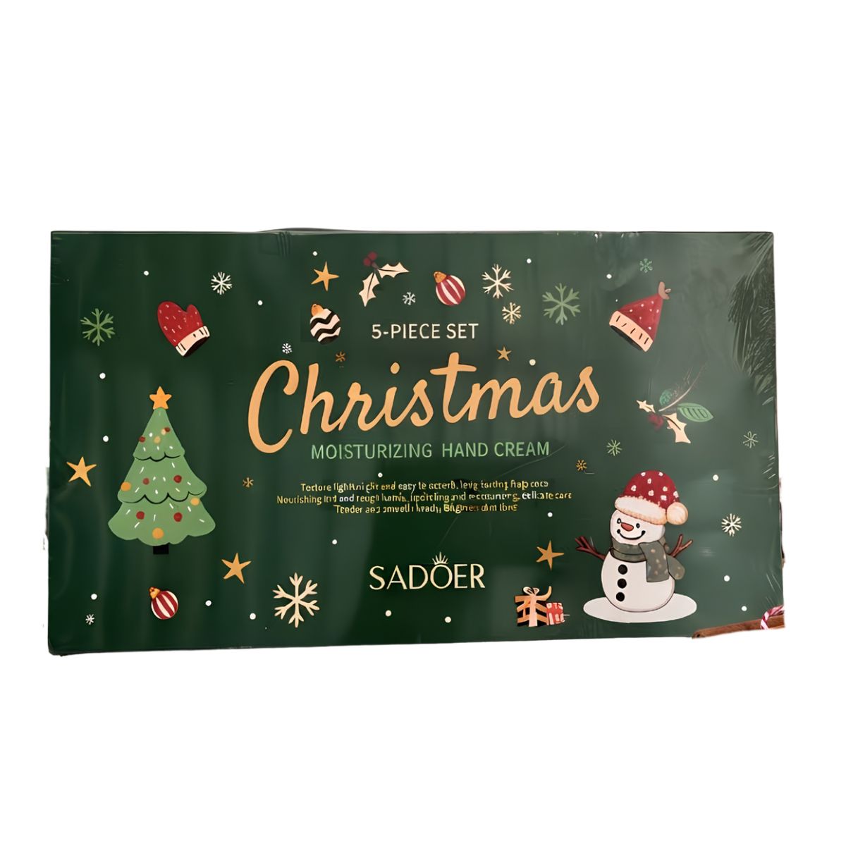 Set de Cremas Navidad 5pzas