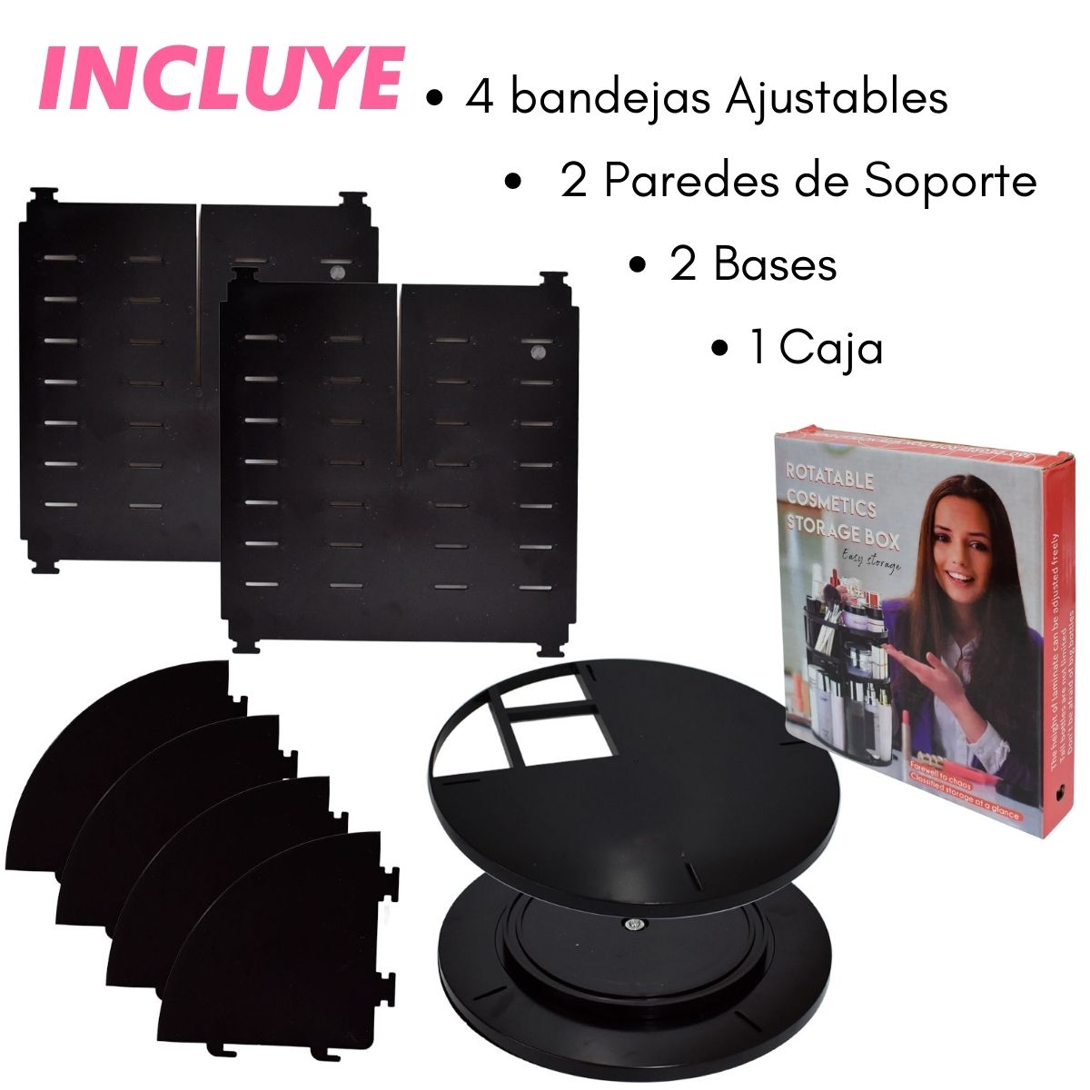 Organizador de maquillaje HZJ-919