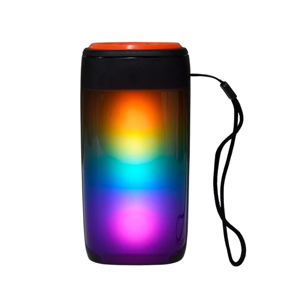 Bocina Bluethoot GTS 1732 Cuadrada luz led