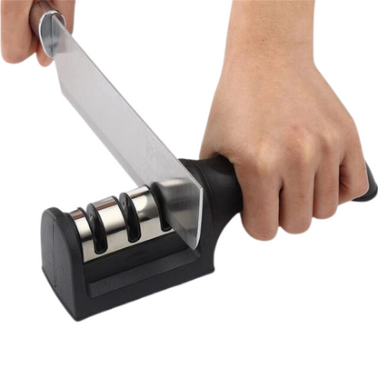 Afilador de Cuchillos Cromado