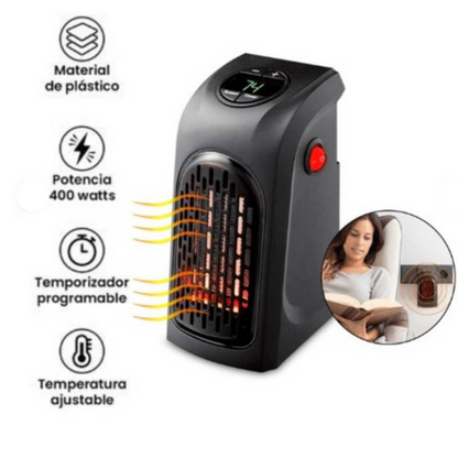 Calefactor Mini portátil eléctrico 400 Watts QN-18