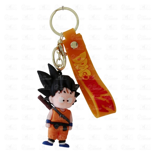 Llavero de goma Son Goku