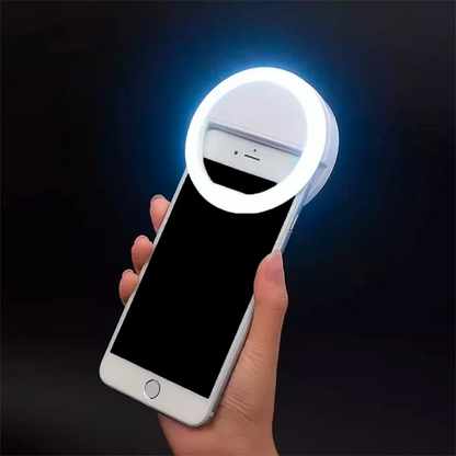 Aro de Luz Recargable para Selfi Clip-On MR-820