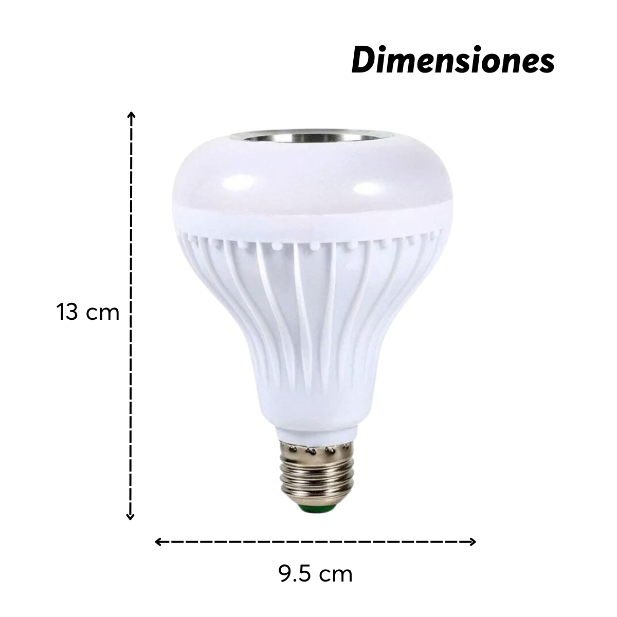 Foco LED bocina Bluetooth socket AZMQ018