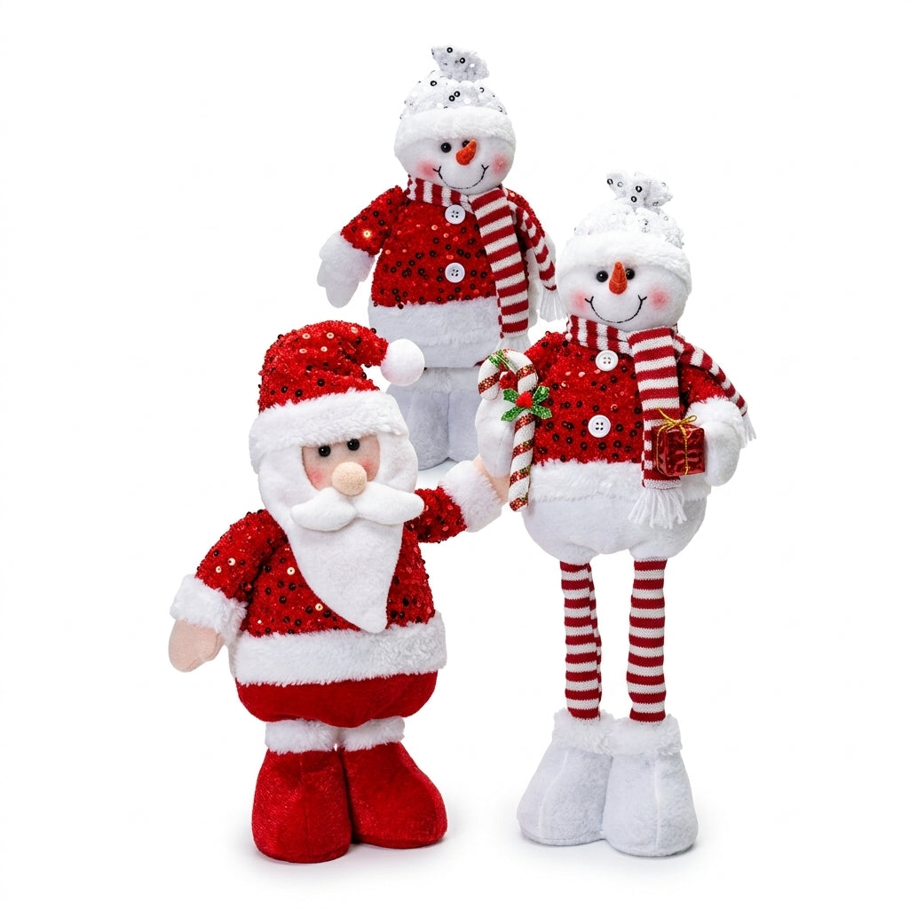 Muñeco Patón Navidad Rojo ZSD-381