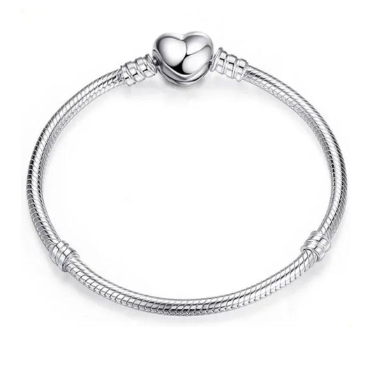 Pulsera para Charms Plateada