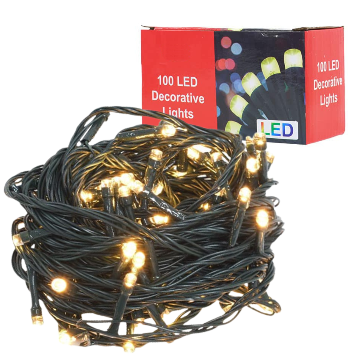 Serie Cable Verde 100 foco Cálido ZSD-060