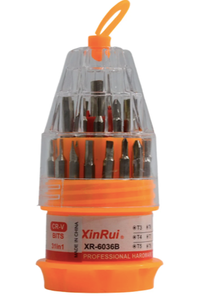 Kit Destornillador de Bolsillo GJ-323