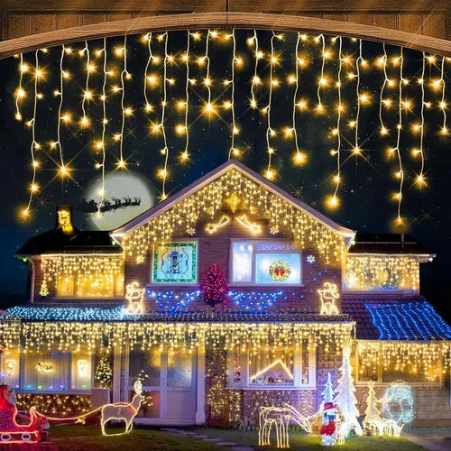 Cascada 700 Focos LED Cálida