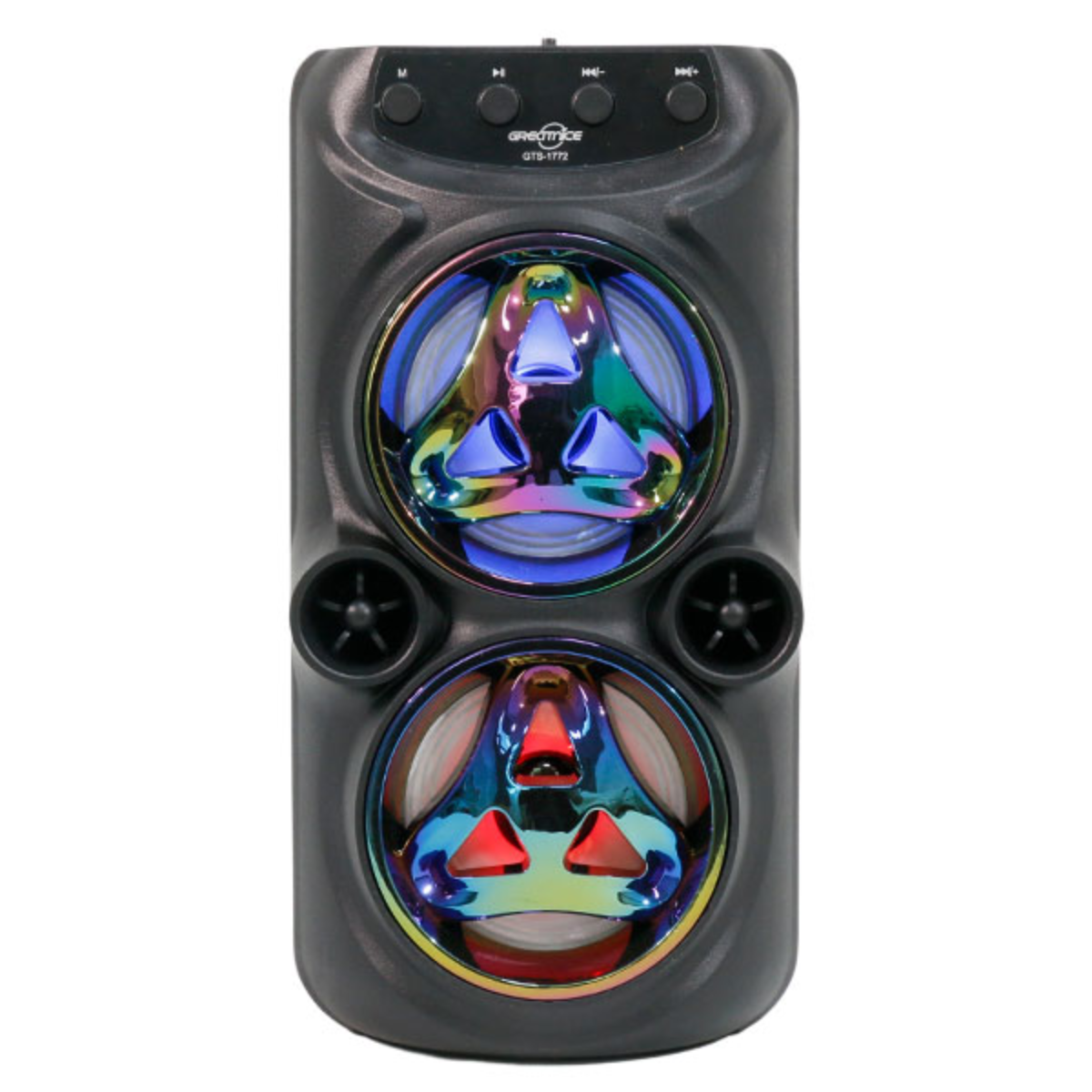 Bocina Bluethooth 3"x2 con Micrófono GTS 1772