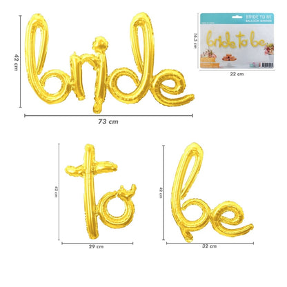 Globos Bride to be